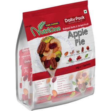 TONG GARDEN BAKED NUTS & DRIED FRUIT (28Gx7s) - APPLE PIE