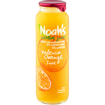 NOAH'S JUICE (260MLx12s) - VALENCIA ORANGE