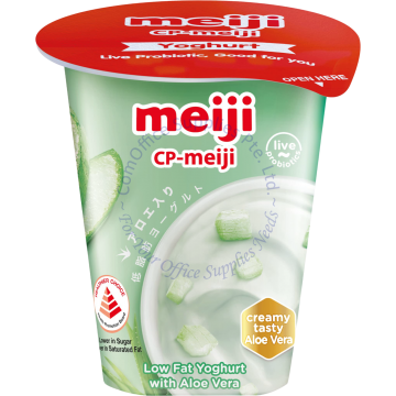 MEIJI LOW FAT YOGHURT 135G - ALOE VERA