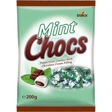 STORCK MINT CHOCOS CANDY 200G